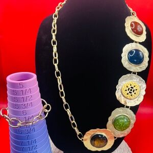 Chico's Necklace/Belt Bracelet Bundle